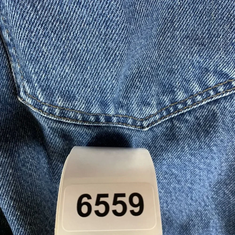L.L.Bean Jeans Mens Size 37X30 Blue Denim Classic Fit Mid-Rise 100%‎ Cotton 6559